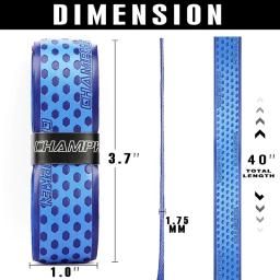 1pc pu fitas de taco de beisebol envoltório 1.75mm absorção de choque multicolorido antiderrapante acessórios esportivos cricketsoftball bates aperto - Image 6