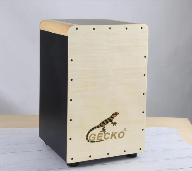 Cajon de Madeira Elétrica Latina para Percussão - Conjunto Completo de Instrumentos