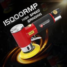 SIFANG Random Orbit Air Sander, Mini máquina de moagem pneumática para polimento de carros, alta velocidade, Air Powered Lixador - Image 5