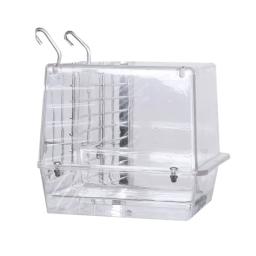 Caixa banho para pássaros, gaiola suspensa, brinquedo para banheira, para periquitos, calopsitas, lovebird, caixa banho - Image 1