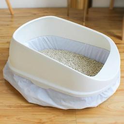 Saco de maca de gato de fechamento automático suprimentos de gato leve compostable durável forros de caixa de areia de gato de estimação - Image 6