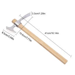 2 em 1 escavação picareta eixos com alça multifuncional de aço inoxidável mão picareta machado jardim eficiente picareta jardinagem ferramenta mão - Image 6