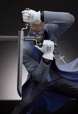 Ultimate OVA Series Alucard Figura, Alexander Anderson, Action Figure Anime, Original GSC Hellsing Model Toy, Benefícios para os fãs - Image 6