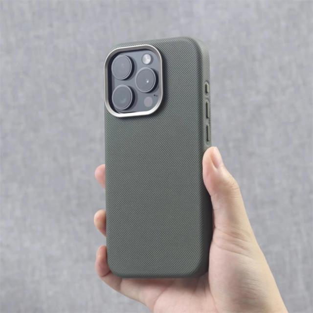 Liga de luxo lente quadro partícula couro do plutônio caso magnético para iphone 17 16 pro max 15 14 13 para magsafe capa carregamento sem fio