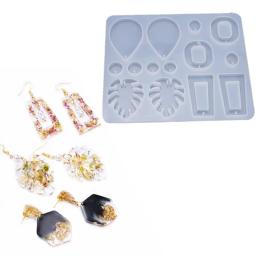 Snasan molde de silicone para brincos pingente jóias fazendo artesanal diy ferramenta uv resina cola epoxy molde de silicone - Image 6