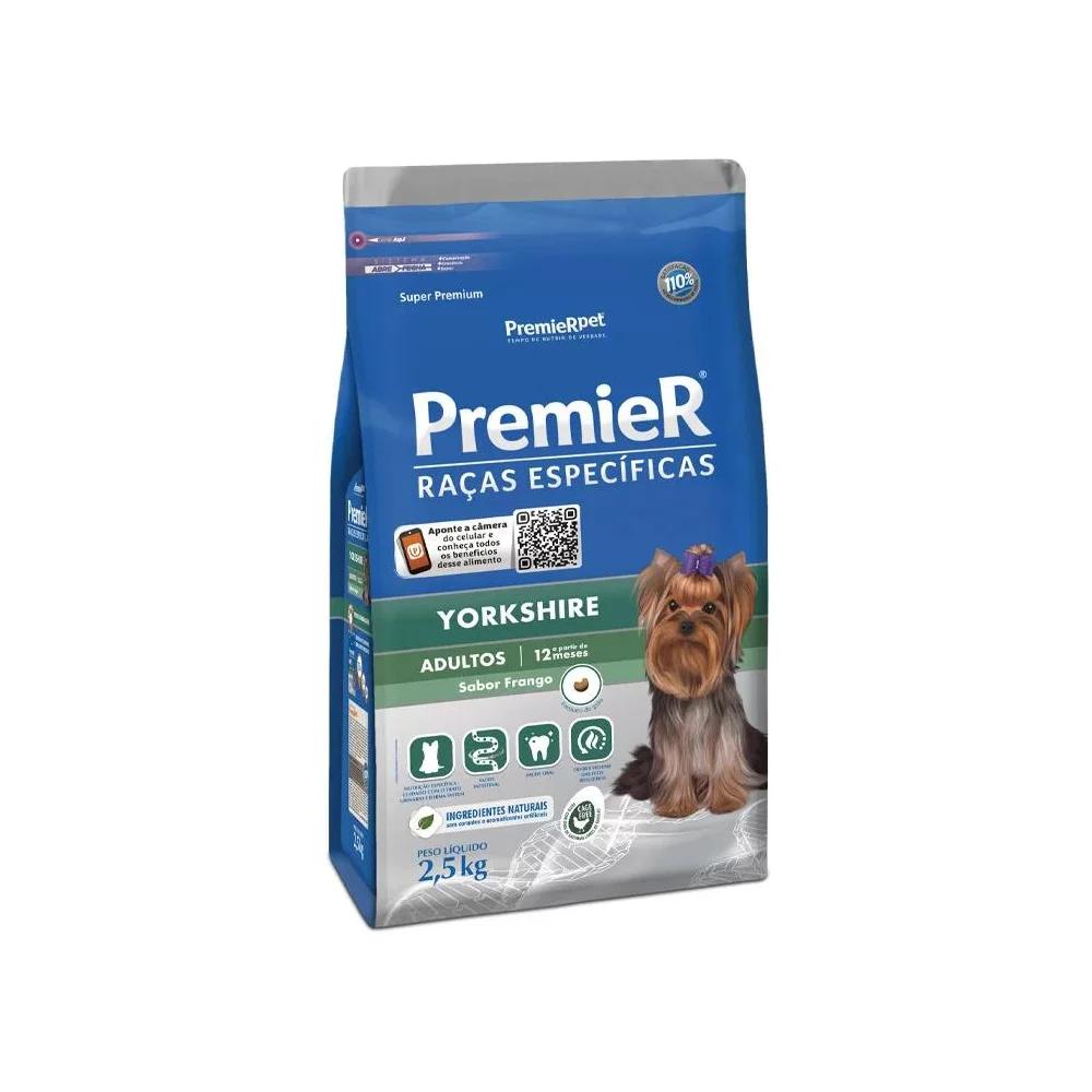 Ração PremieR Raças Específicas Yorkshire para Cães Adultos - 2,5kg - Image 1