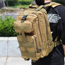 Mochila de assalto tático militar, Outdoor Camping Caminhadas Mochila, Impermeável Sports Travel Camouflage Bag, 30L - Image 2