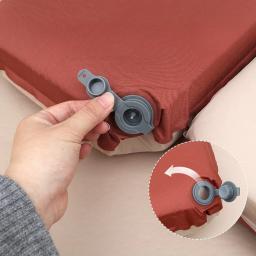 Westtune-Portátil Camping Pillow, auto Inflar Dormir, 3D Esponja Ultraleve, Compacto, Viagem ao ar livre, Pescoço Travesseiro - Image 2
