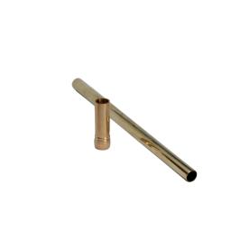 Peças de trombeta bucal de argola, bocal de trompete de cobre fósforo, tubo apito - Image 5