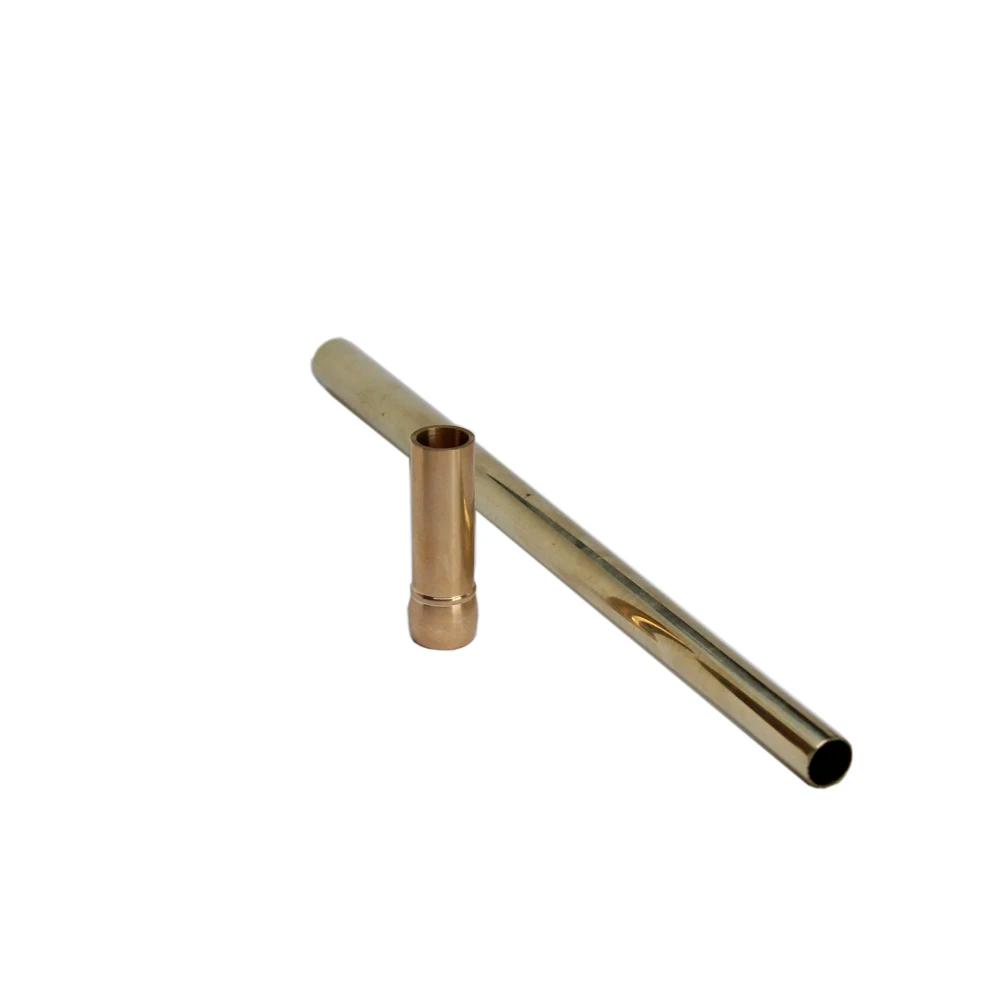 Peças de trombeta bucal de argola, bocal de trompete de cobre fósforo, tubo apito - Image 1