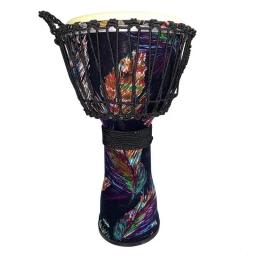 12 ''couro madeira Djembe Africano Drum - Image 1
