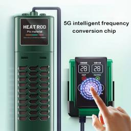 Haste de aquecimento de água ajustável para aquário e mergulho, aquecedor de aquário, Smart LED Temperature Display, 1200W - Image 2