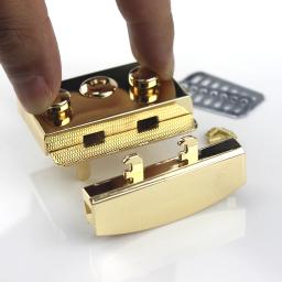 Metal Bag Lock Press Push, Fechos de pasta, Fivela de fechamento, Artesanato de couro, Saco Peças, DIY Acessórios, 1Pc - Image 5