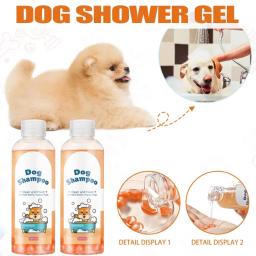 Lasting Fragrância Pet Shower Gel, Shampoo para cães, limpeza hidratante, cabelo liso, coceira Worm Repelente, suprimentos limpos - Image 2