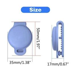 Suporte para coleira cachorro com etiqueta ar, capas coleira silicone para animais estimação para capa anti-perda - Image 6