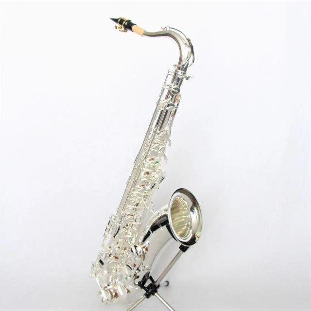 Saxofone Tenor Profissional Banhado a Prata de Alta Qualidade OEM