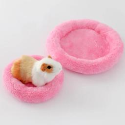 Cama de dormir em forma redonda para cobaias, Hamster, Ouriço, Chinchilla, Coelho, Ninho de Animais Pequenos, Gaiola Acessórios - Image 2