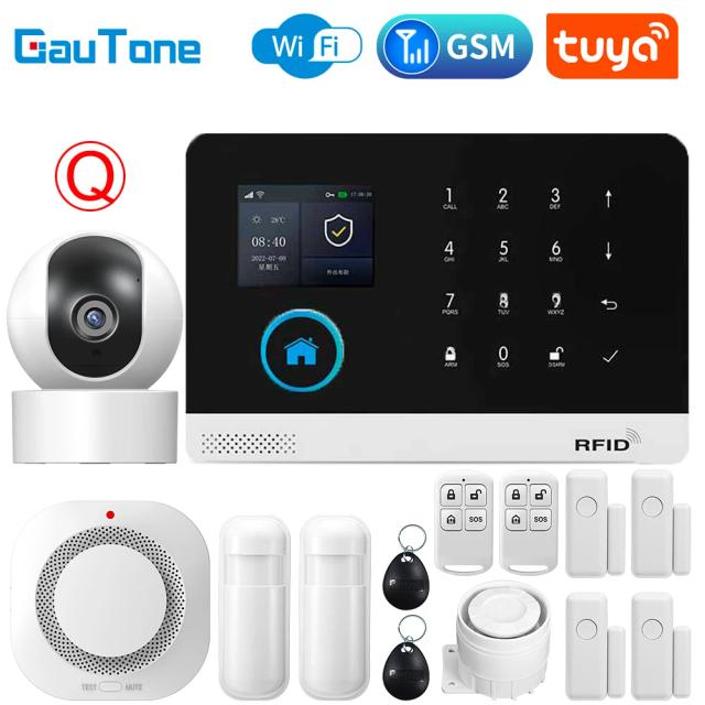 GauTone PG103 Sistema de Alarme Doméstico WiFi GSM Controle por App