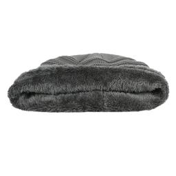 Novo gorro forrado de pele unissex manter quente chapéu de inverno grosso macio estiramento chapéu para homens e mulheres moda inverno boné - Image 5