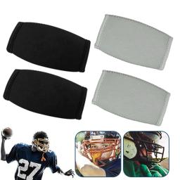 Futebol Chin Strap Pad para Exercício, Almofada de Proteção Respirável, Comfort Fit All Strap Cover, 1 Tamanho - Image 1