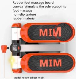 Exercício aeróbico hidráulico stepper barato máquina de exercício de peso solto uso doméstico máquina de caminhada mini fitness corpo unisex steel1 - Image 6