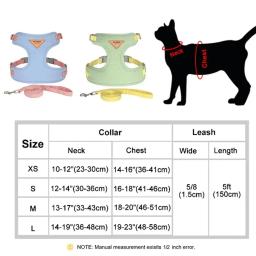 Ajustável Soft Nylon Pet Harness, malha macia, ao ar livre Cat Vest, respirável, cinta no peito, cães pequenos, médios, gatos - Image 6