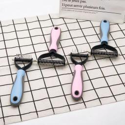 Pet Safe Dematting Comb, Rake Undercoat dupla face para cães e gatos, Aparador de pêlos, Dematting Deshedd Combs, Puppy Grooming Tool - Image 5