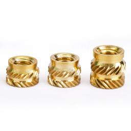 250 peças m3 inserção porca de latão fio serrilhado de derretimento quente porcas de cobre embutidas pressionadas apto para impressora 3d caixa de plástico - Image 3