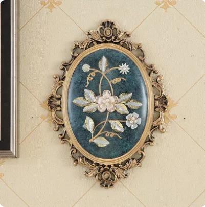 Vaso de Flores Floral em Resina com Design de Anjo para Decoração de Paredes em Casa e Restaurantes