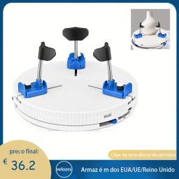 Ferramenta de grampo de roda de cerâmica máquina de cerâmica braçadeira e arte cerâmica ferramenta de reparo de cerâmica ensino turntable braçadeira para iniciantes de cerâmica - Image 1