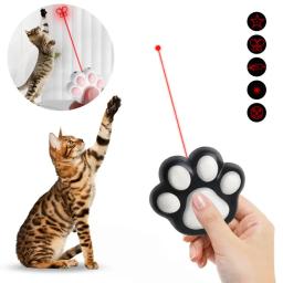 Treinamento interativo Chaser Toy para cães e gatos indoor, USB Recarregável, 5 Padrões Ajustáveis - Image 1