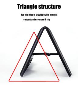 Dobrável pequeno violino guitarra ukulele suporte de retenção com comprimento ajustável um-frame design suporte para mandolin guitarra - Image 5