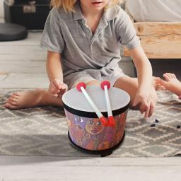 Tom Drum educacional para crianças, Bongo Drum, Tambor De Brinquedo De Madeira, Percussão - Image 4