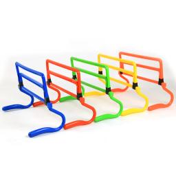 Racks de obstáculos coloridos de quatro velocidades, equipamento multifuncional de treino de futebol, obstáculos de salto, racks ajustáveis, 1 pc, 5 pcs - Image 1