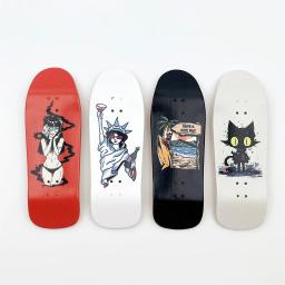 Plataforma de dedo Cruiser de 34 mm, nova forma com gráfico para mini skate profissional de dedo - Image 1