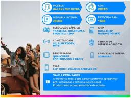 Smartphone Samsung Galaxy S23 Ultra 256GB Preto 5G 12GB RAM 6,8” Câm. Quádrupla + Selfie 12MP - Image 2