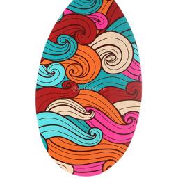 Skimboard para adultos e crianças, tábua de madeira ao ar livre, Deck Performance, esportes ao ar livre, adultos, 3 tamanhos - Image 5