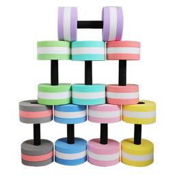 EVA Flutuante Haltere para Ginásio, Aeróbica com Peso da Água, Piscina de Fitness, Natação Aqua Exercício Barbell, Haltere Aquático, Bom, 1X - Image 1