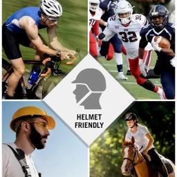 Forro de capacete de equitação de secagem rápida, forro de capacete de motocicleta, bonés de suor, chapéu esportivo masculino e feminino, chapéus de corrida, acessórios de motocicleta - Image 3