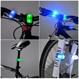Mini Ciclismo Silicone Sapo Luz, MTB LED Flash, Luz traseira de bicicleta, Bicicleta ao ar livre Night Safety Warning Light, Acessórios de bicicleta - Image 5