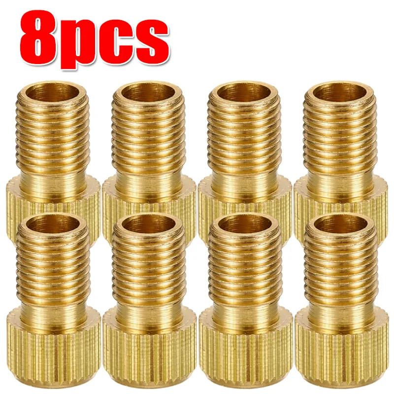 Adaptador de bomba de válvula de bicicleta, 8-2 peças, conversor de válvula de bicicleta presta para schrader, bico de conversão, adaptador de inflação, acessórios de bicicleta - Image 1