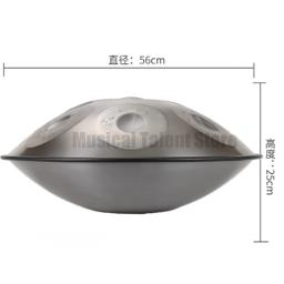 Handpan Tambor D Minor Steel Tongue Drum for Yoga Meditação, Música Bateria, Instrumentos de Percussão, 440Hz, 432Hz, 9, 10, 12, 14 Nota - Image 3
