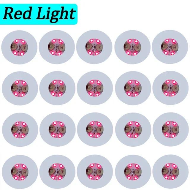 Luminous Garrafa Adesivos Luzes, LED Coaster, 6cm Lâmpadas para Xmas Bar, KTV, Festa de Casamento, Cocktail Drink Copos, Decoração Vaso, 20 Pcs, 1Pc - Image 1