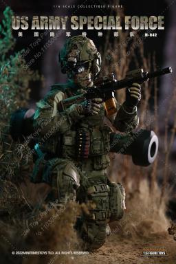 Figura de ação Minitimes M042 Soldier para homem, Arma das Forças Especiais do Exército dos EUA, Conjunto completo, Brinquedos colecionáveis, Presentes, 12 ", 1, 6 - Image 3