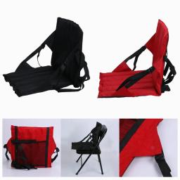 Assentos de caiaque com suporte traseiro dobrável portátil durável cadeira assoalho para esportes barco rafting canoas ao ar livre à deriva - Image 4