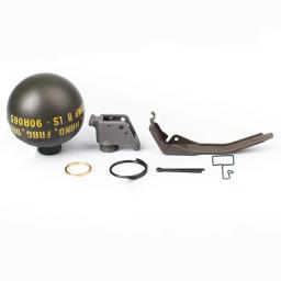Modelo de granada tática Recipiente pequeno, modelo de fragmentação Manequim plástico, para CS CQB Paintball, AQzxdc M67 - Image 5