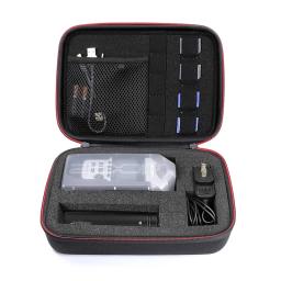 À prova de choque eva casca dura estojo de armazenamento leve compatível com zoom h1 h2n h5 h4n h6 f8 q8 handy gravador de música - Image 2
