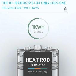 Aquecedor De Tanque De Peixes De Aquário, Display De Temperatura LED, Haste De Aquecimento De Água Ajustável, Temperatura Constante Automática, 1200W - Image 2