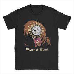 Quer um abraço Esquie Clair Obscur Expedition 33 Gamer Quotes 90s Camisetas Homens Camiseta de Algodão Puro Crewneck Camiseta 6XL - Image 1