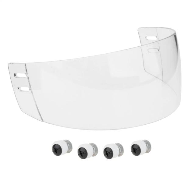 Capacete de Hóquei com Viseira Transparente para Ciclismo e Esportes ao Ar Livre - Unissex para Homens e Mulheres